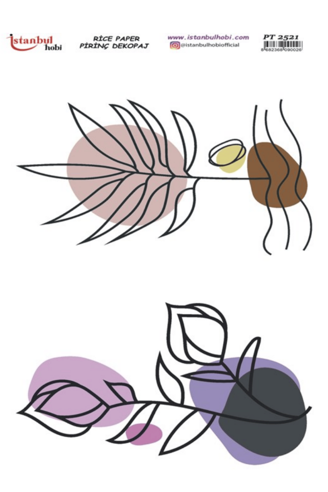 Pirinç Dekopaj Boho Serisi PT-2521