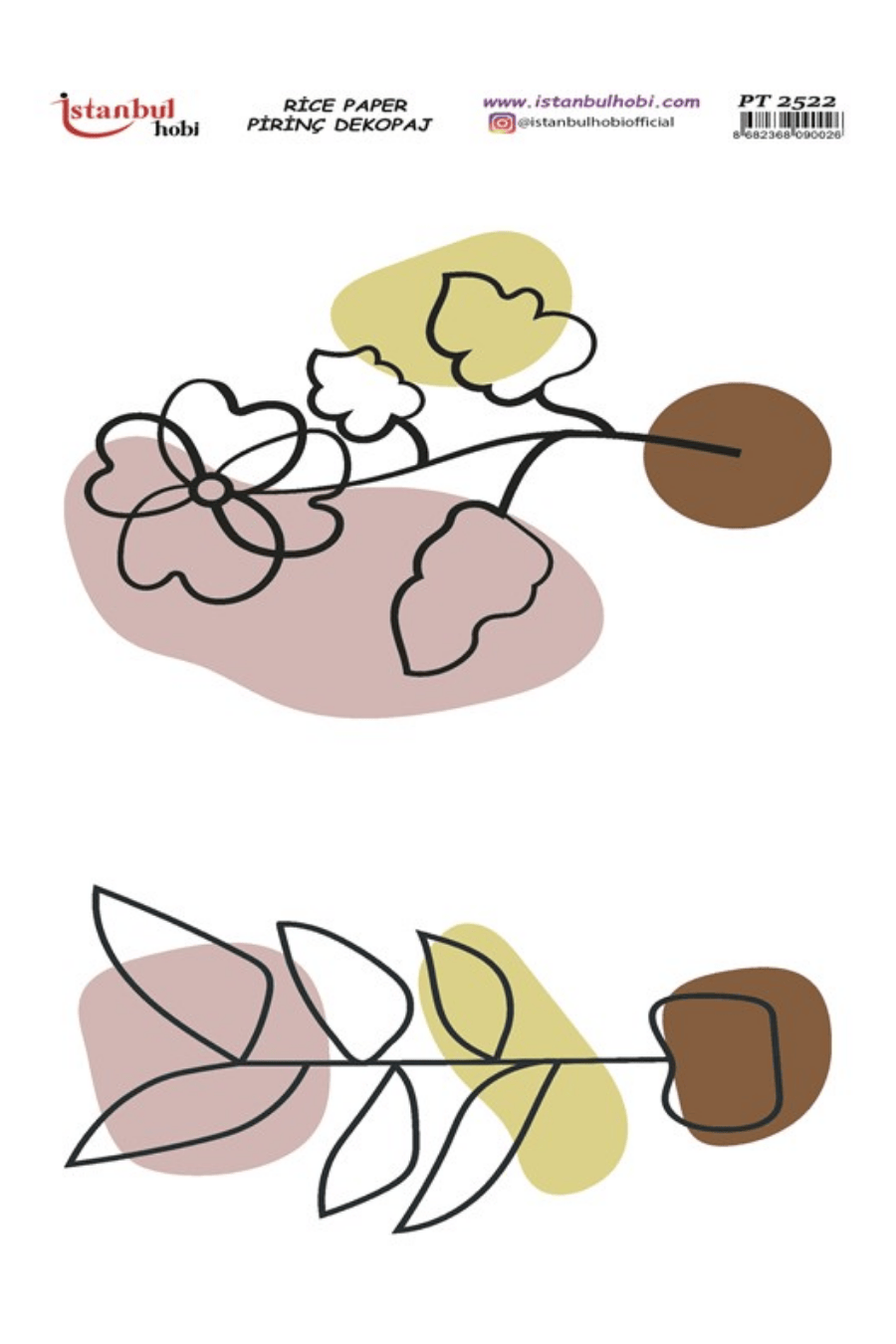 Pirinç Dekopaj Boho Serisi PT-2522