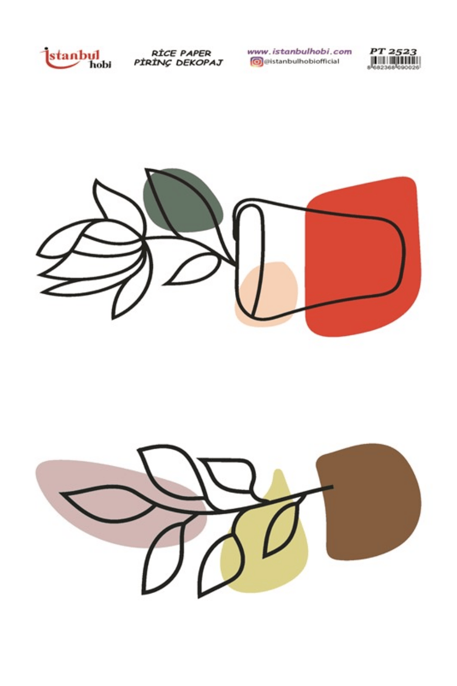 Pirinç Dekopaj Boho Serisi PT-2523