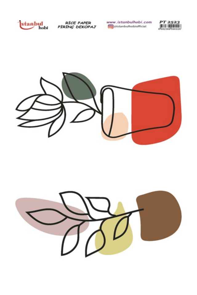 Pirinç Dekopaj Boho Serisi PT-2523