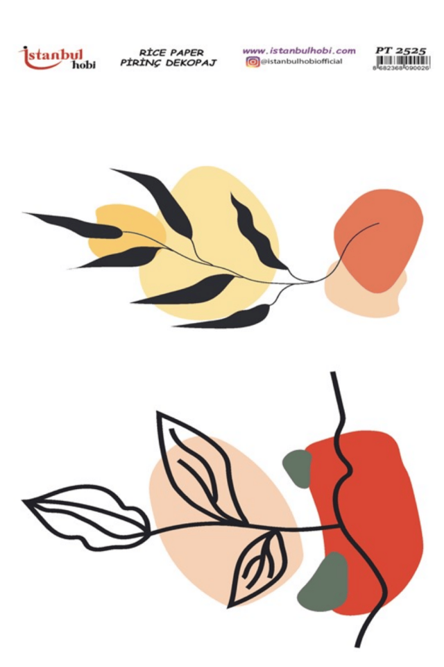 Pirinç Dekopaj Boho Serisi PT-2525