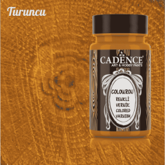 Turuncu Renkli Su Bazlı Parlak Vernik 90ml