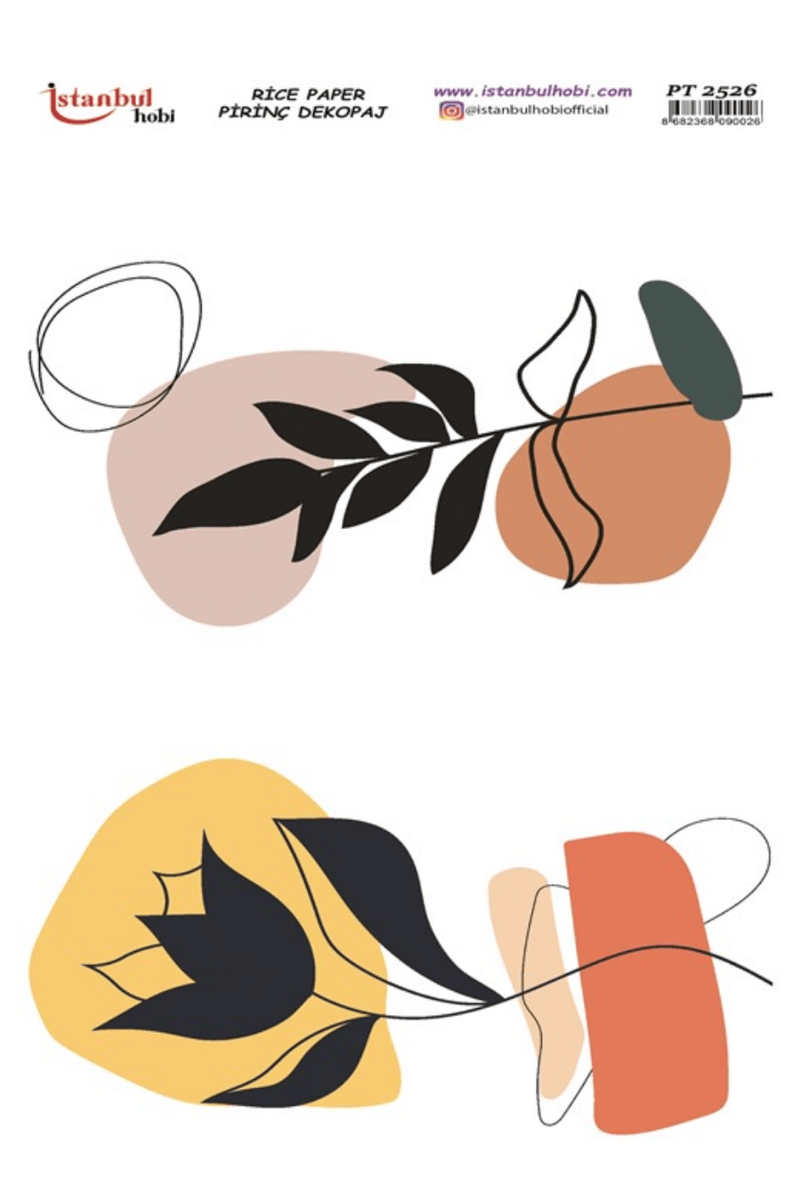 Pirinç Dekopaj Boho Serisi PT-2526