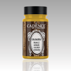 Sarı Renkli Su Bazlı Parlak Vernik 90ml