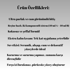 Kristal Sır Vernik 40+40 Takım