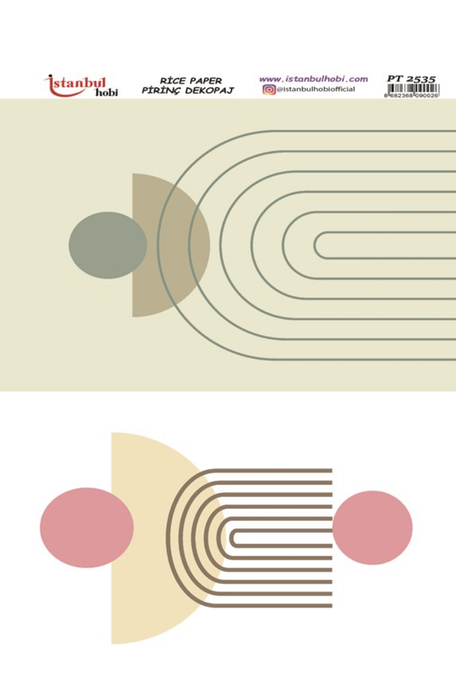 Pirinç Dekopaj PT-2535 30x42cm