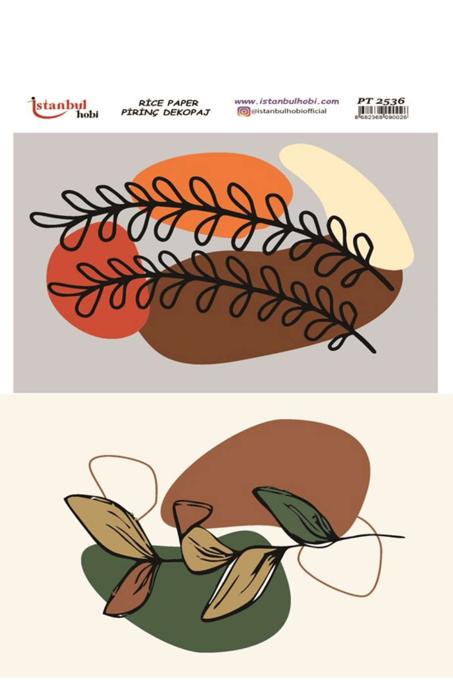 Pirinç Dekopaj Boho Serisi PT-2536