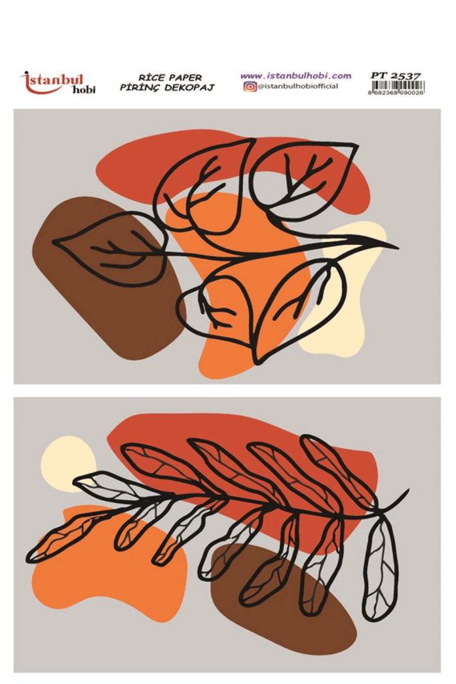 Pirinç Dekopaj Boho Serisi PT-2537