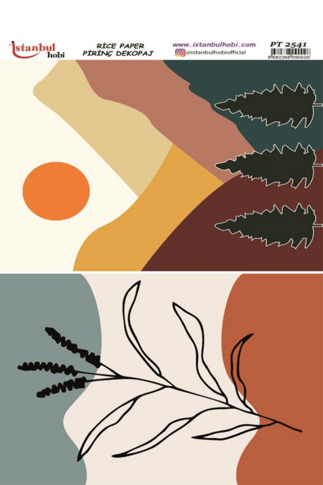 Pirinç Dekopaj Boho Serisi PT-2541