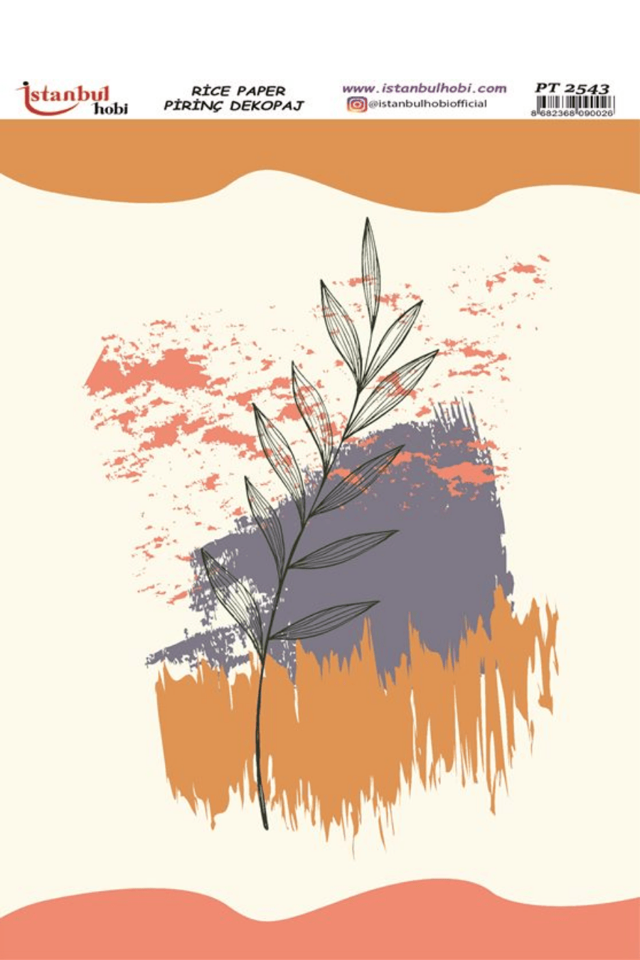 Pirinç Dekopaj PT-2543 30x42cm