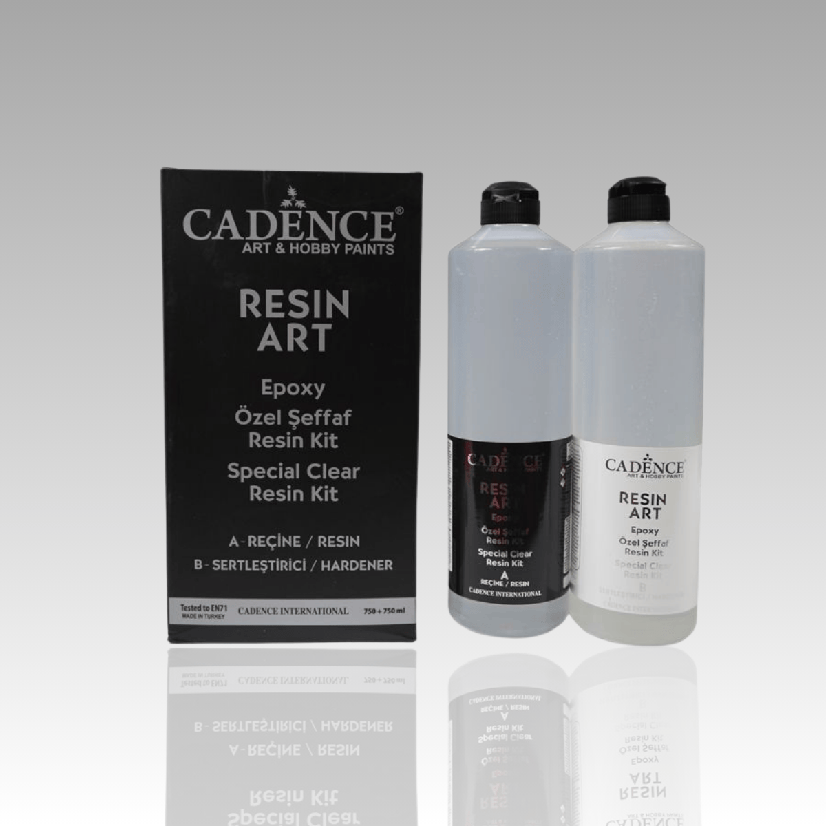 Cadence Resin Art Şeffaf Epoksi 750ml+750ml