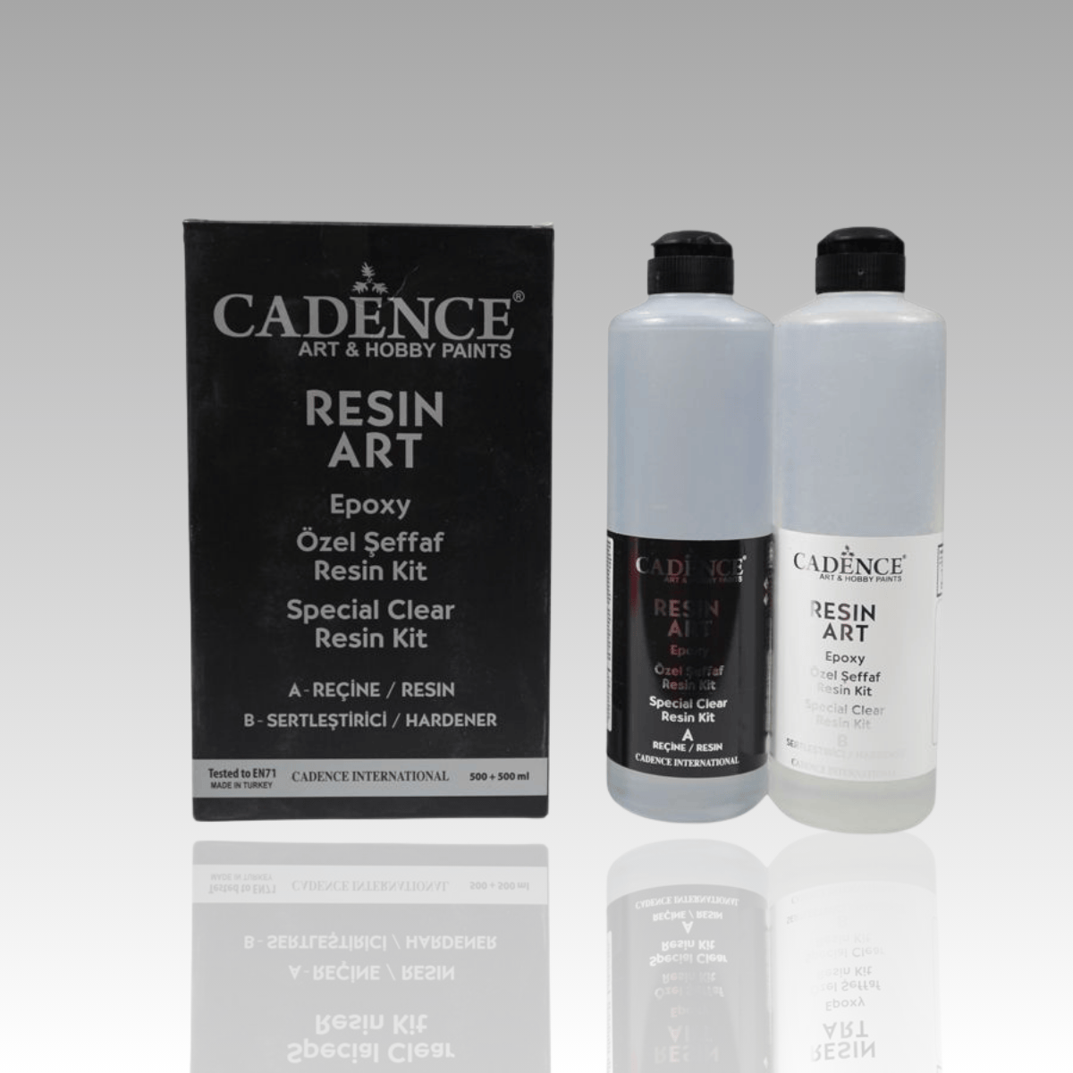Cadence Resin Art Şeffaf Epoksi 500ml+500ml