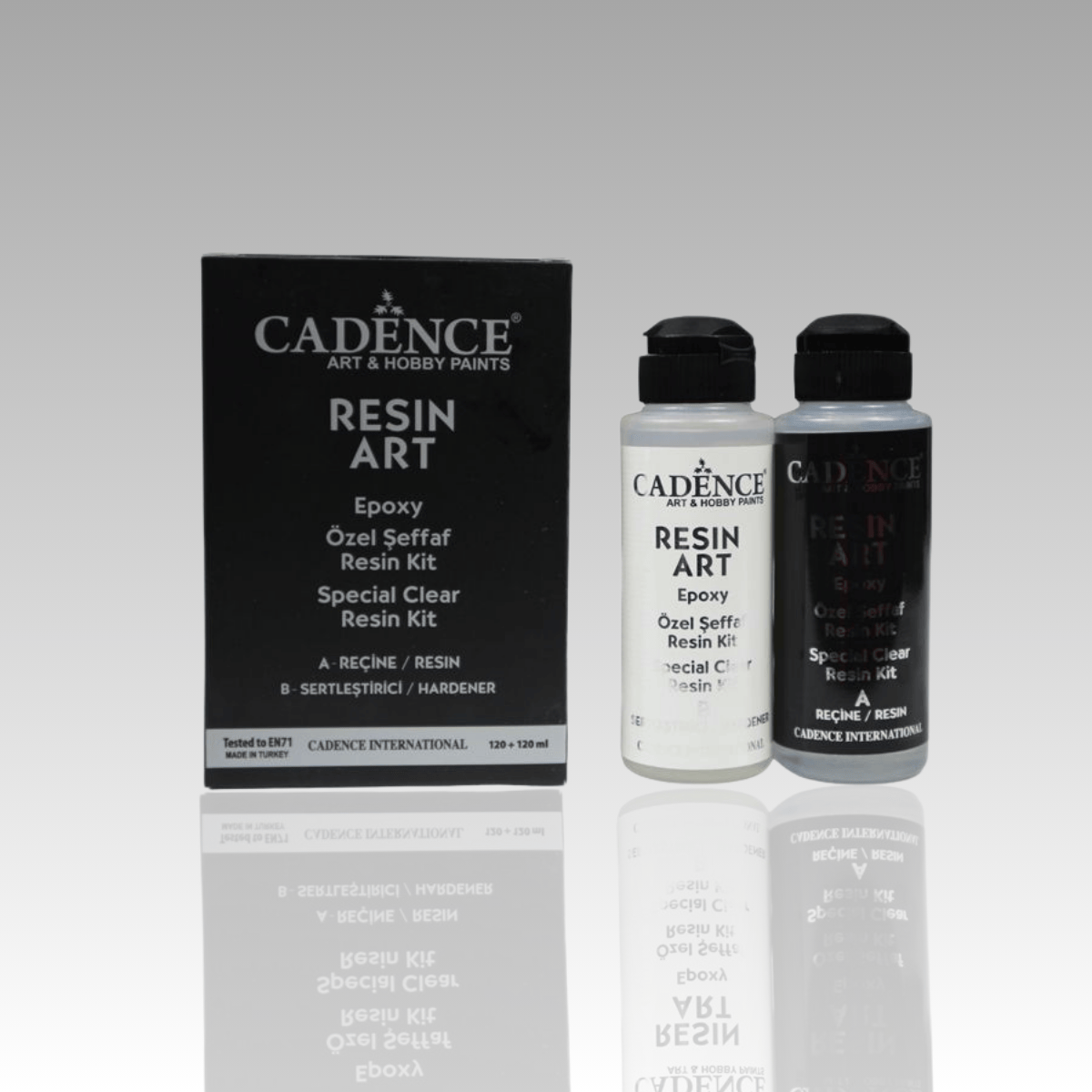 Cadence Resin Art Şeffaf Epoksi 120ml+120ml