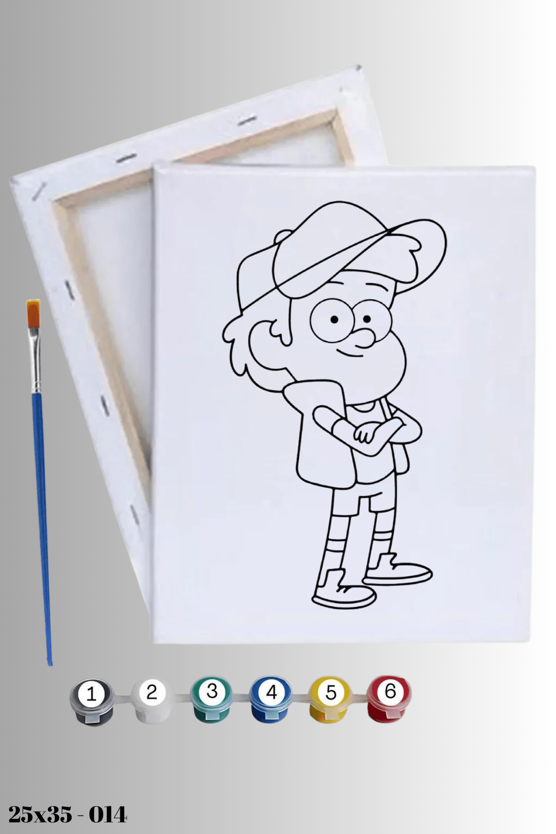 Dipper Pines Çocuklar İçin Boyama Seti