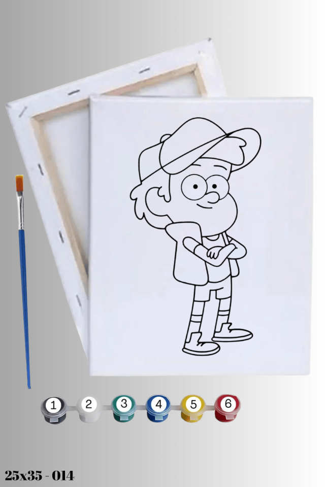 Dipper Pines Çocuklar İçin Boyama Seti