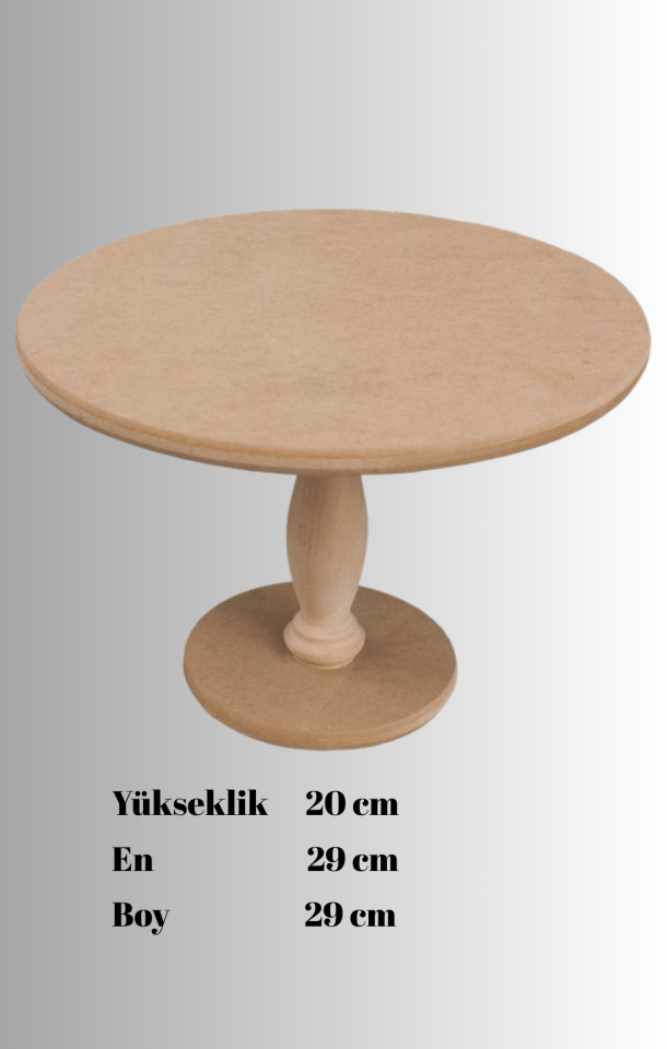 Torna Saplı MDF Sunumluk SN 08