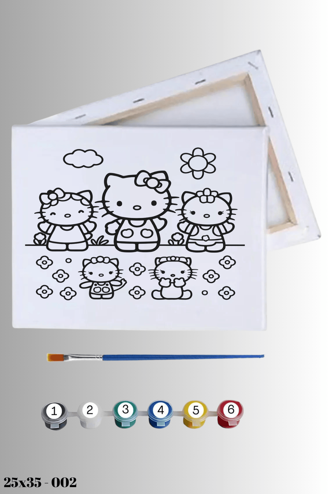 Hello Kitty Çocuklar İçin Boyama Seti