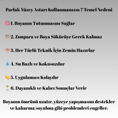 Cadence Parlak Yüzey Astarı 500ml