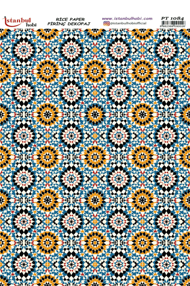 Pirinç Dekopaj Etnik Desen Serisi PT-1084