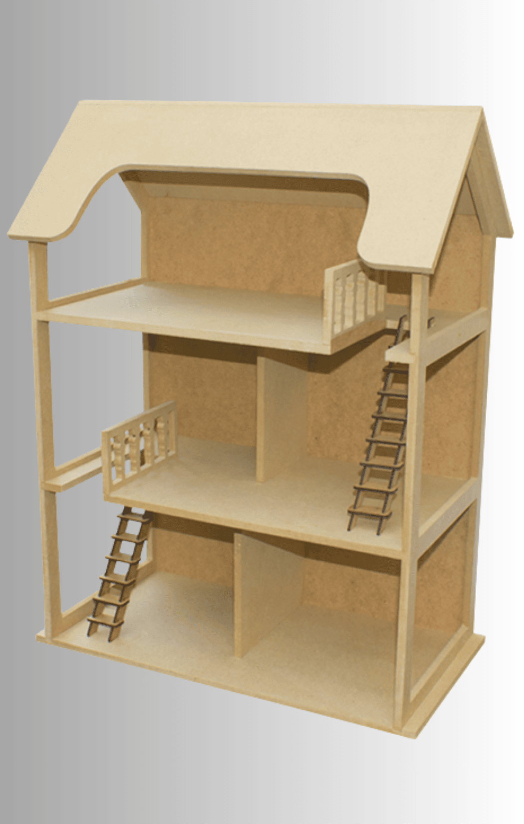 Yanları Açık 3 Katlı Oyun Evi MNH-08