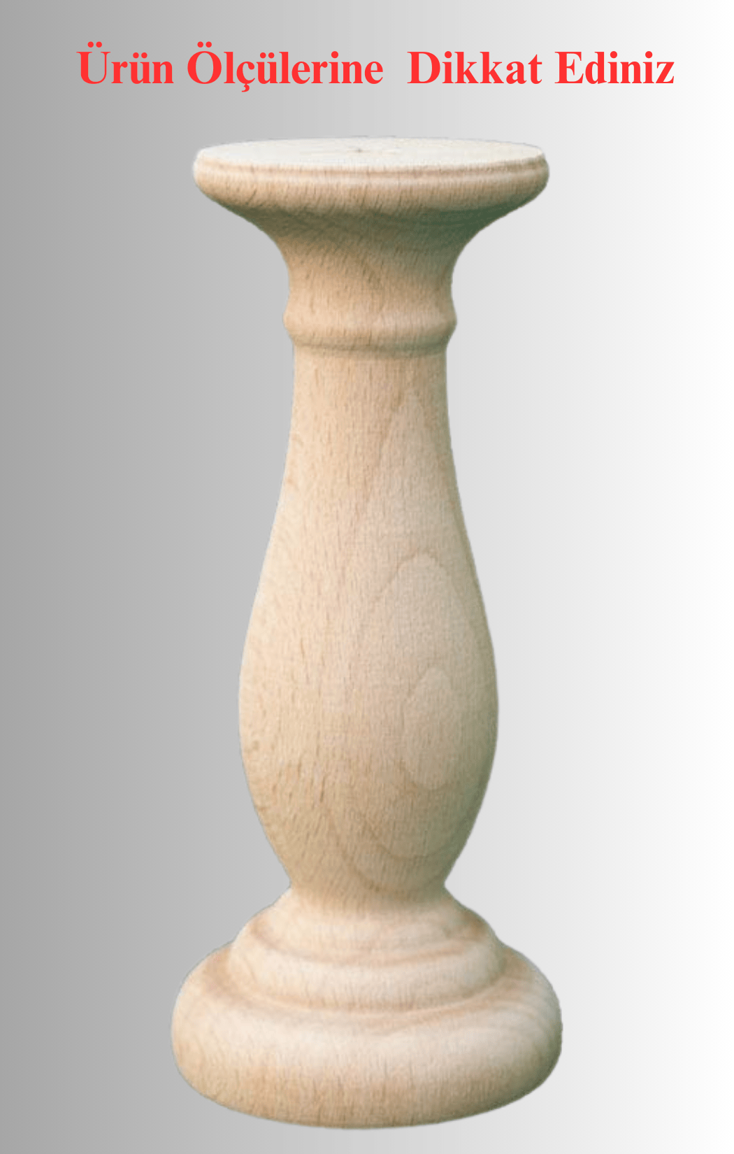 13 cm Doğal Ağaç Kaide