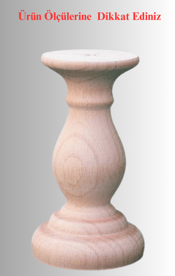 10 cm Doğal Ağaç Kaide