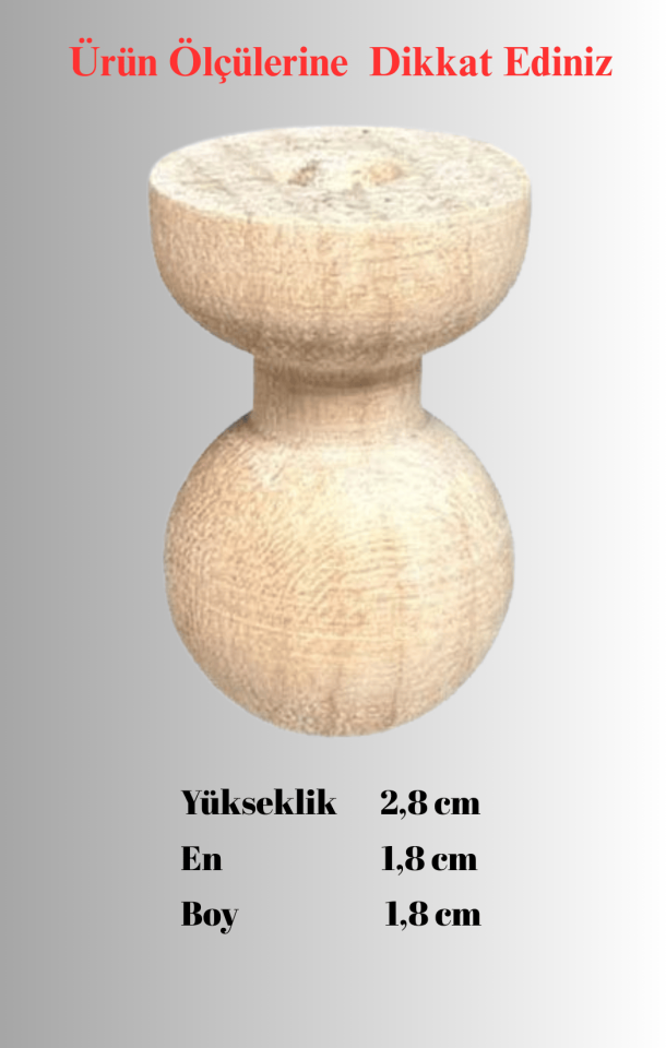2,8cm Torna Ayak ve Kulp FT-48