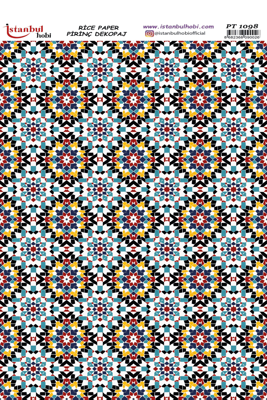 Pirinç Dekopaj Etnik Desen Serisi PT-1098