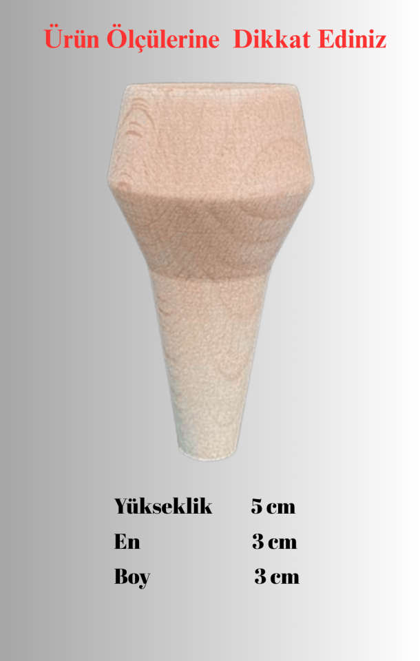 5cm Torna Ayak ve Kulp FT-38