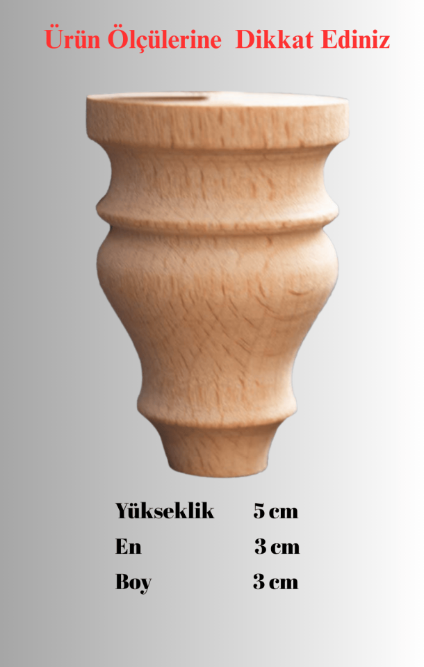 5cm Torna Ayak ve Kulp FT-34