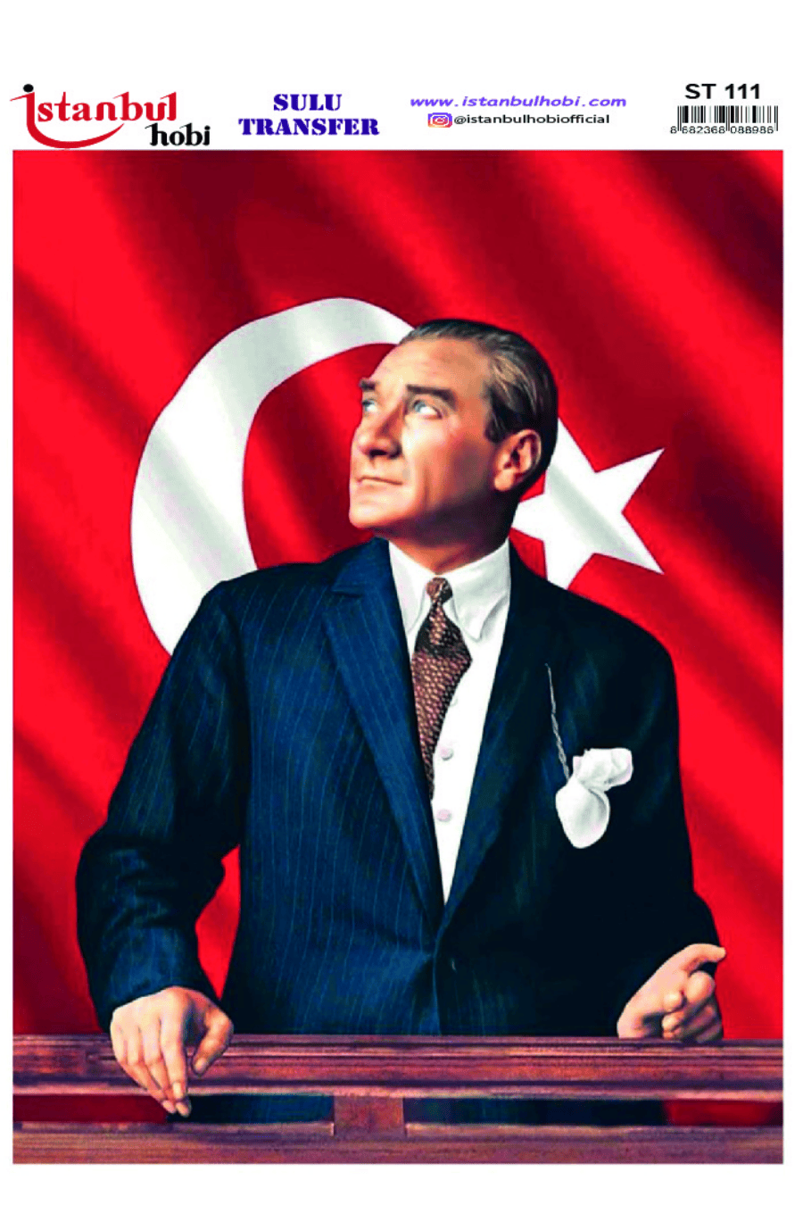 Sulu Transfer Atatürk Desen Seri ST111