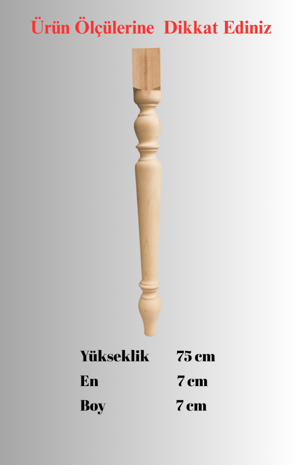 75cm Torna Ayak FT-20