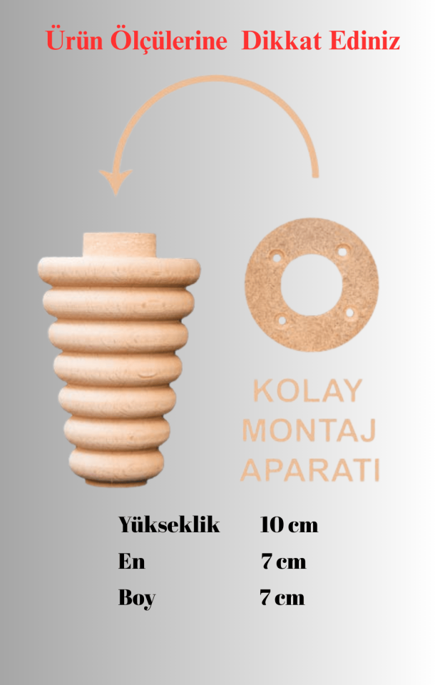 10cm Torna Ayak FT-19