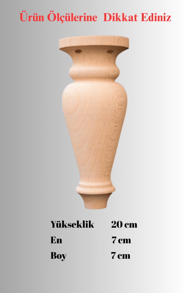 20cm Torna Ayak FT-16