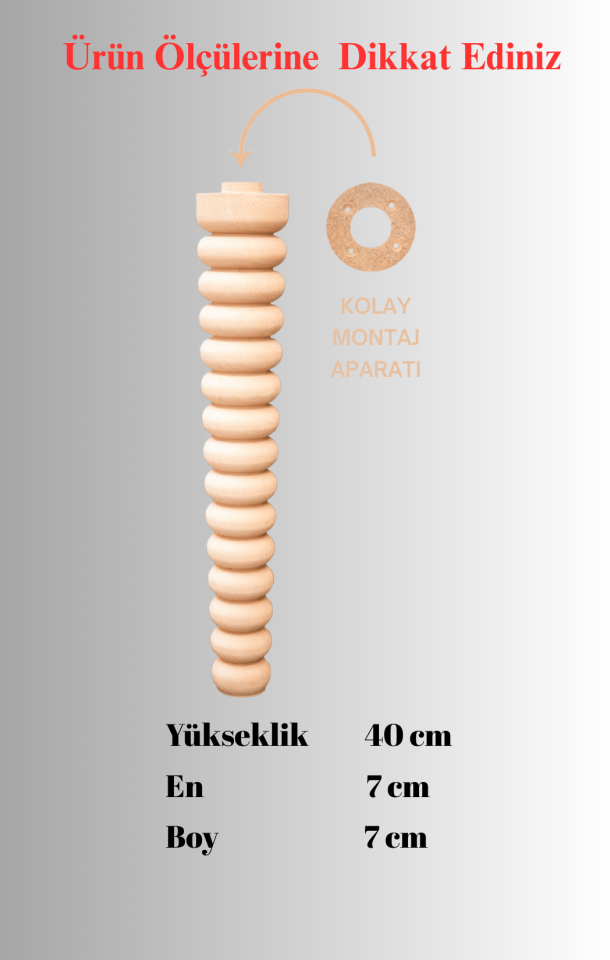 40cm Torna Ayak FT-15