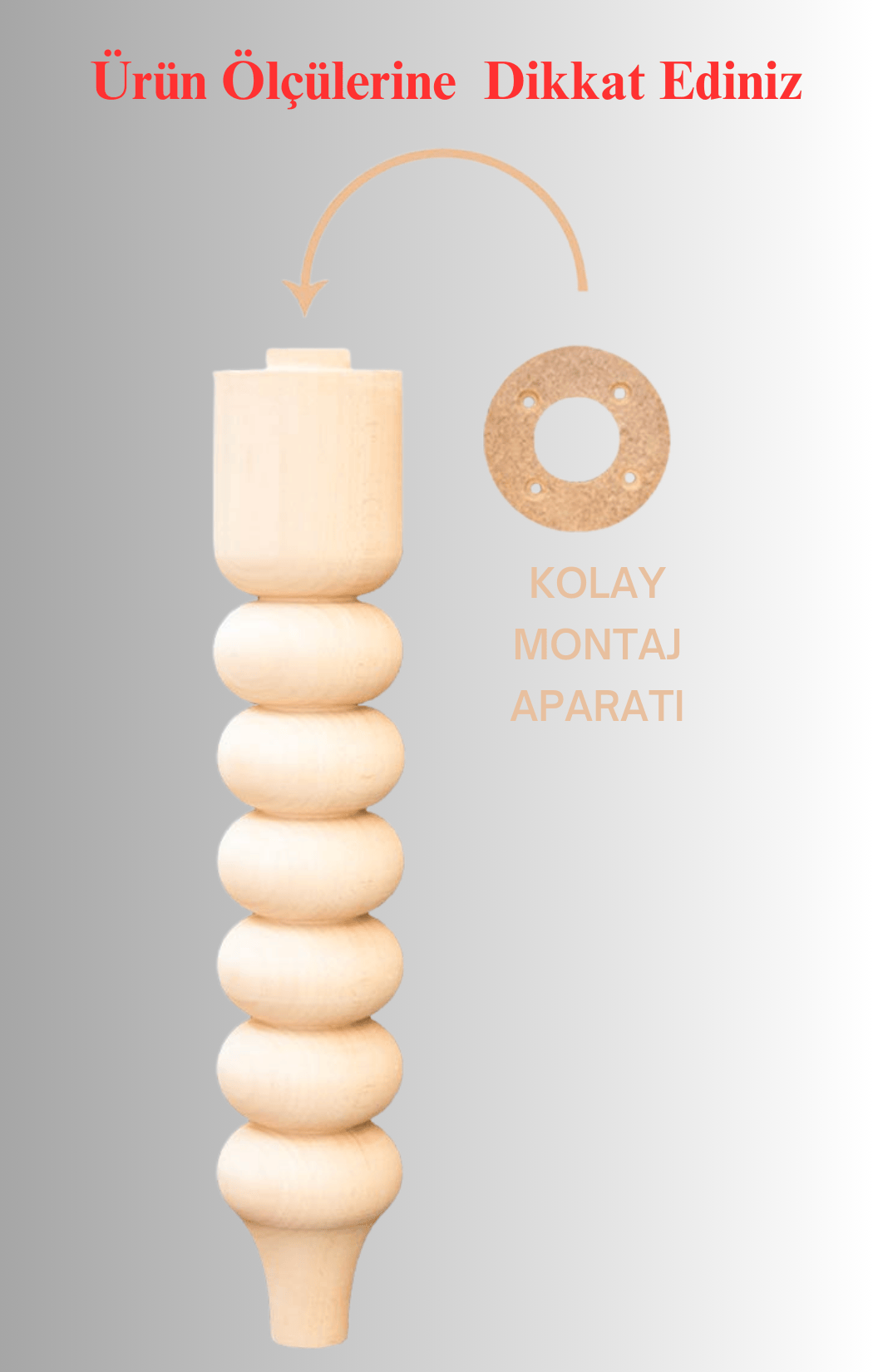 35cm Torna Ayak FT-13
