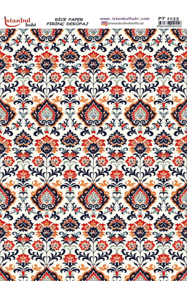 Pirinç Dekopaj Etnik Desen Serisi PT-1133