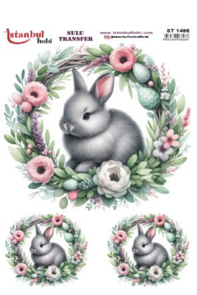 Sulu Transfer Easter Desen Seri ST1498