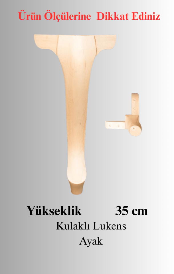35cm Kulaklı Lukens Ayak FT-05