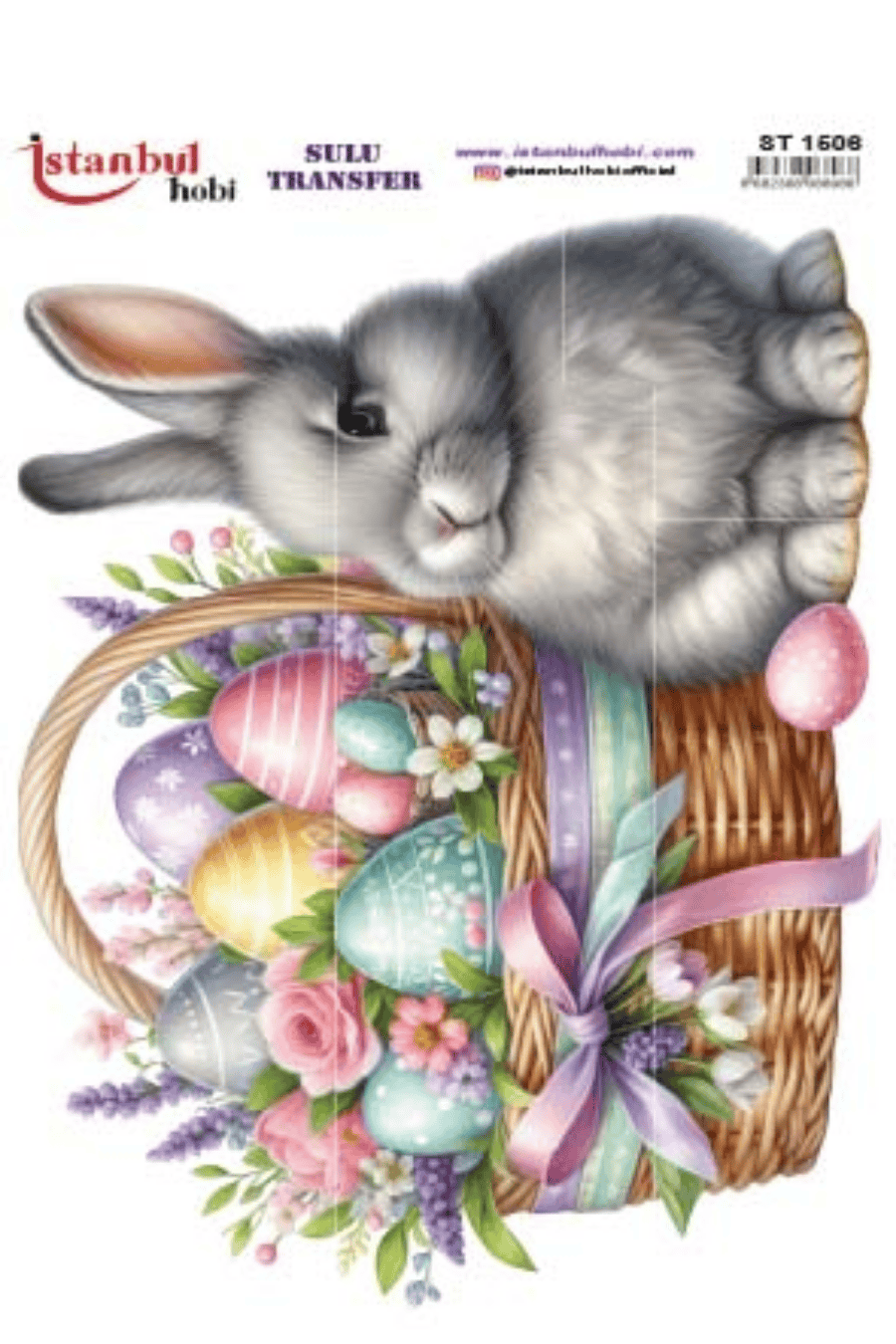 Sulu Transfer Easter Desen Seri ST1506