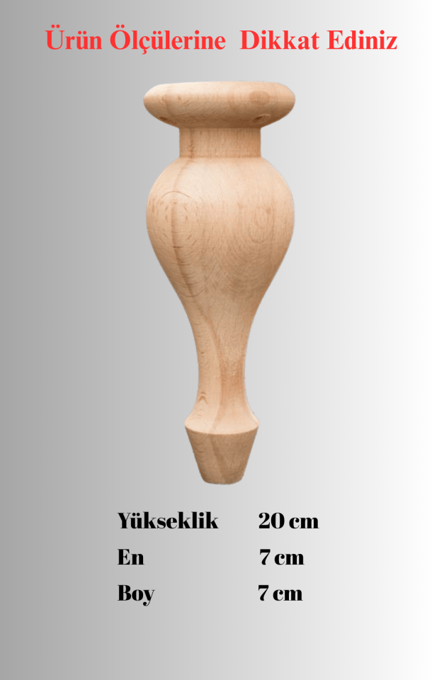 20cm Torna Ayak FT-01