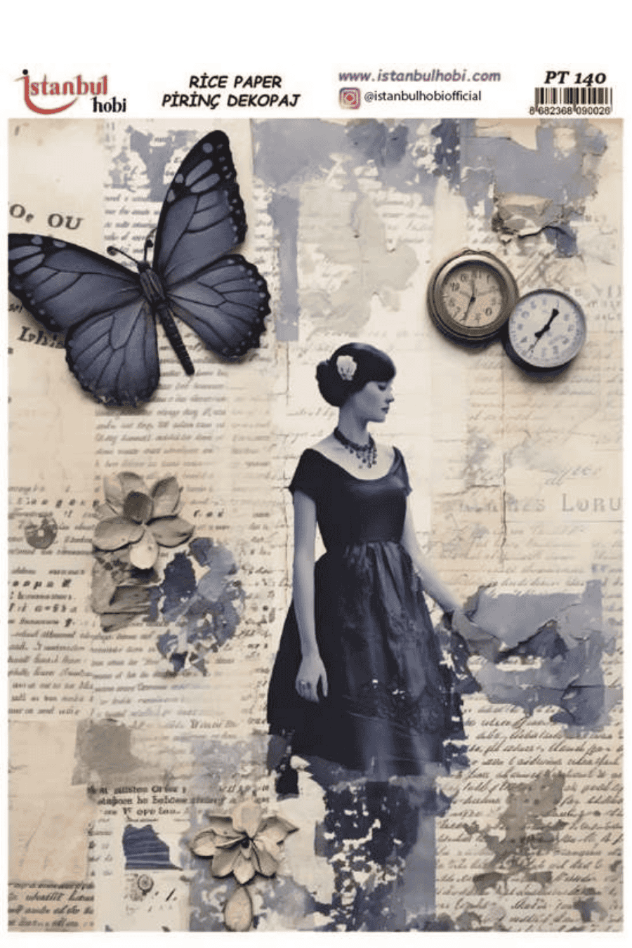 Pirinç Dekopaj Kadınlar PT-140 30x42cm
