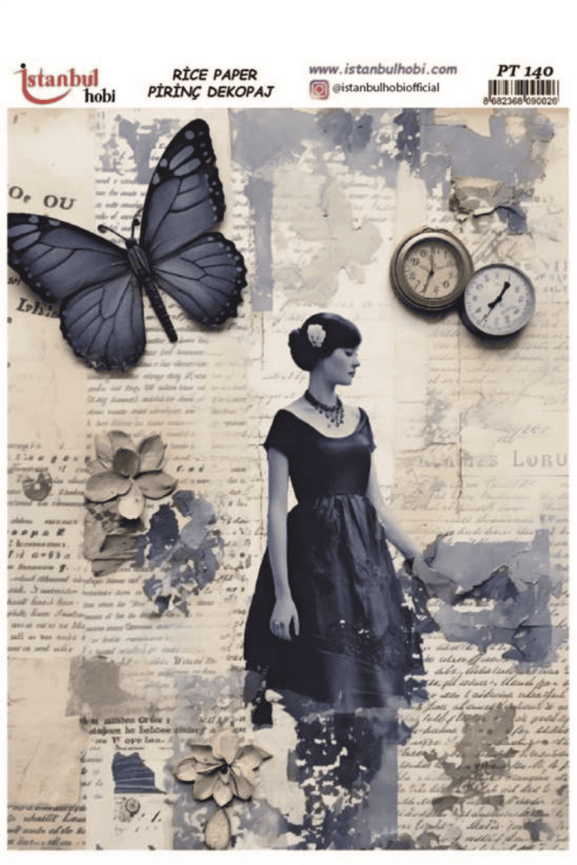Pirinç Dekopaj Kadınlar PT-140 30x42cm