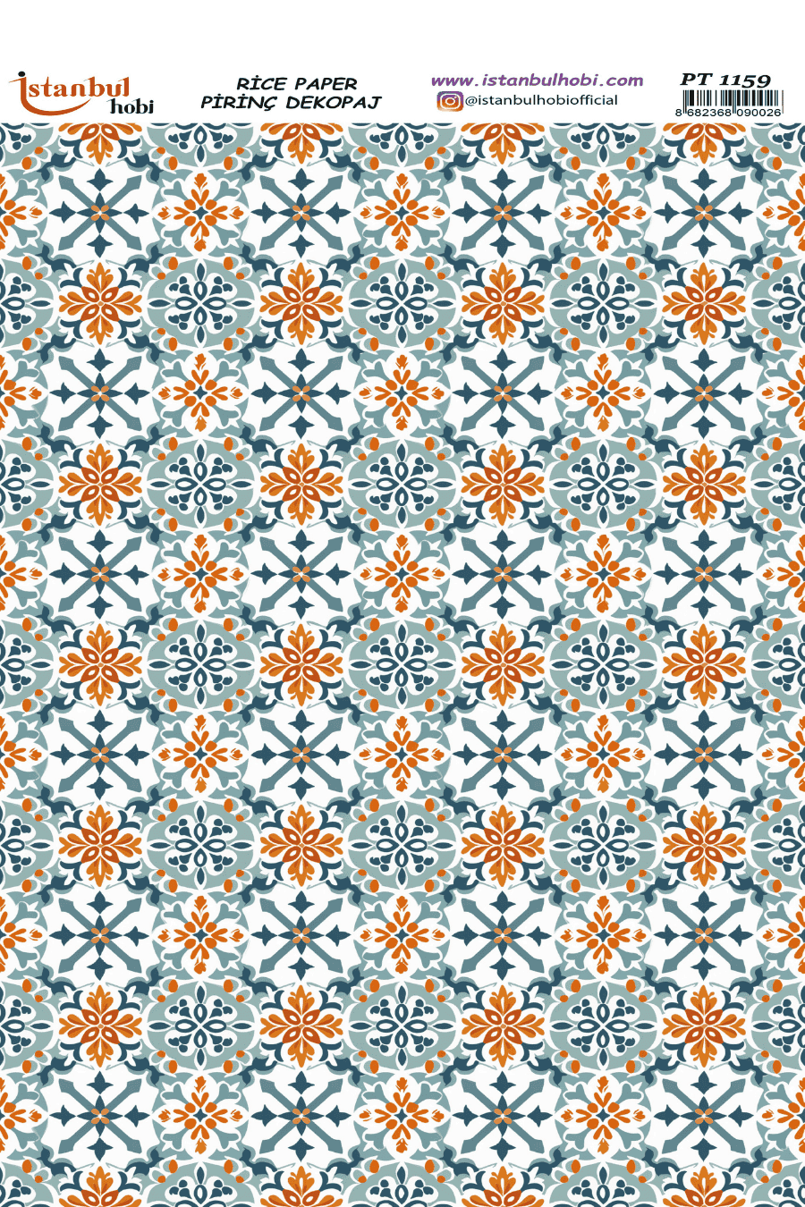 Pirinç Dekopaj PT-1159 30x42cm