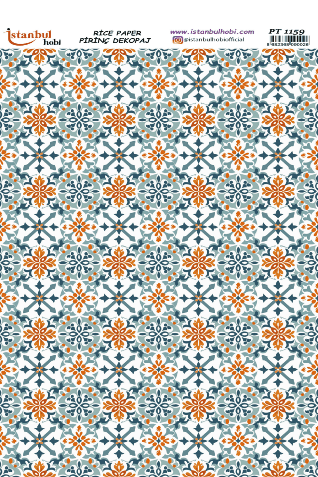 Pirinç Dekopaj PT-1159 30x42cm