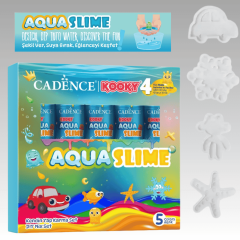 Kooky Aqua Slime Kendin Yap Karma Set 5X90ML