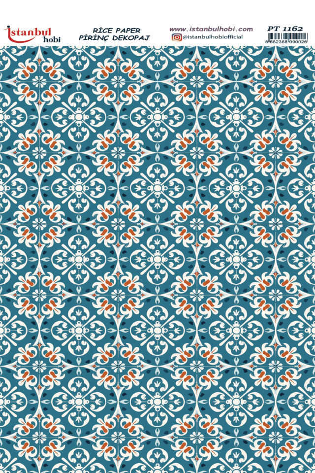 Pirinç Dekopaj PT-1162 30x42cm