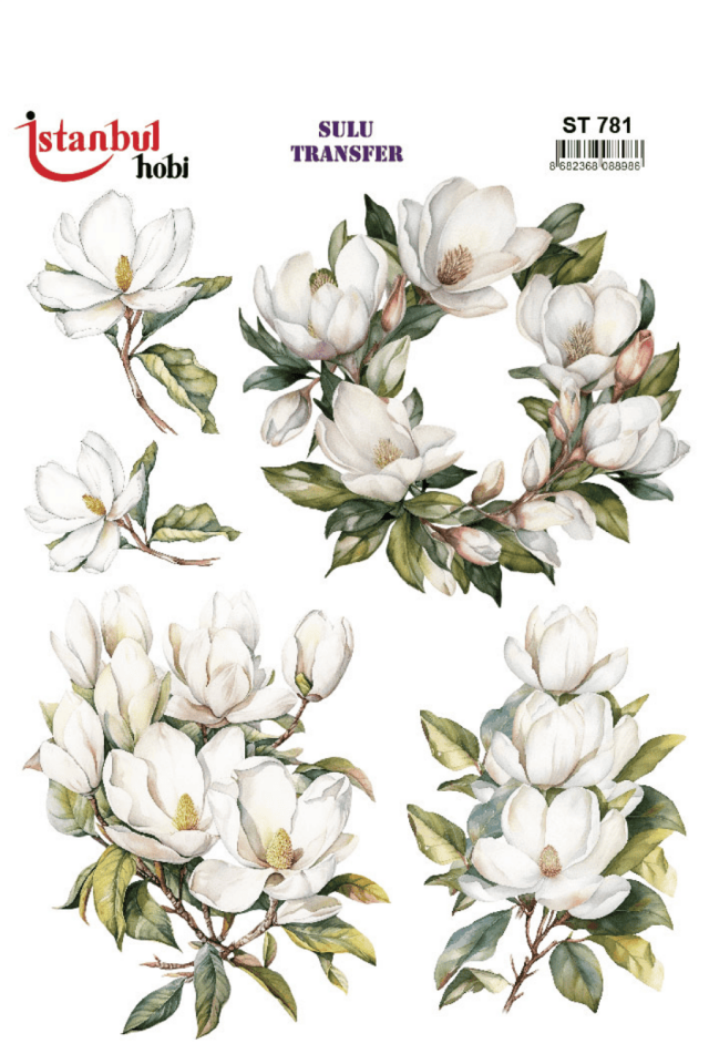 Sulu Transfer Hayvanlar Desenli Seri ST781