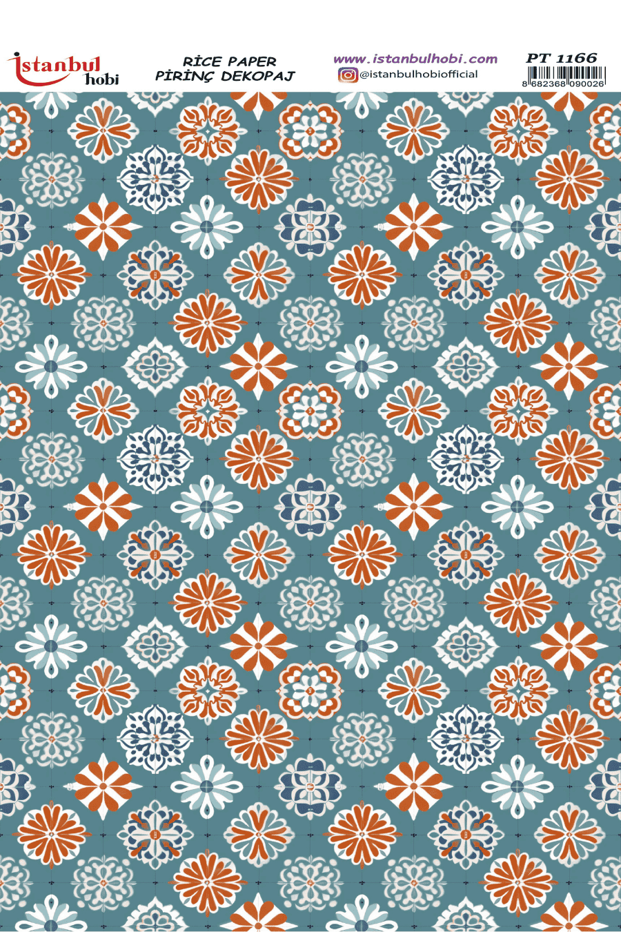 Pirinç Dekopaj PT-1166 30x42cm