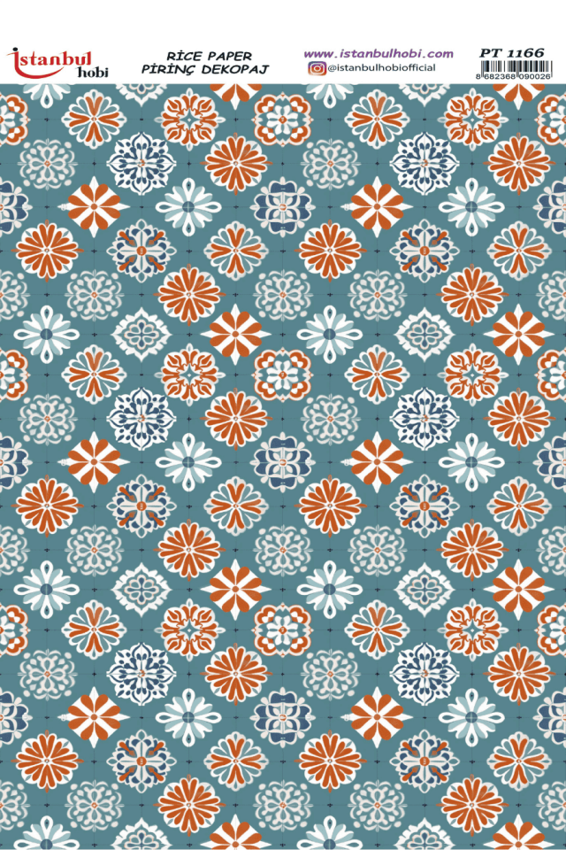 Pirinç Dekopaj PT-1166 30x42cm